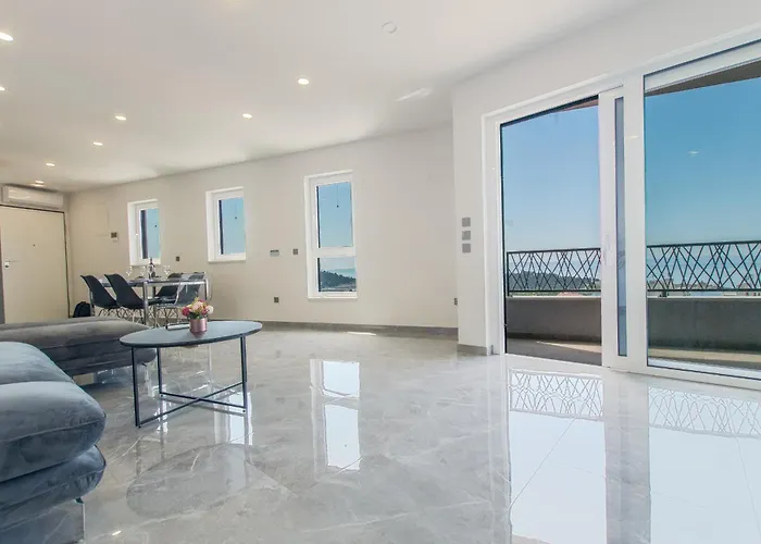 Lägenhet Luxury Seaview Adriatic Pearl *