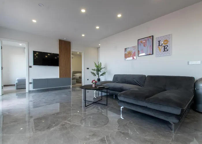 Lägenhet Luxury Seaview Adriatic Pearl Makarska