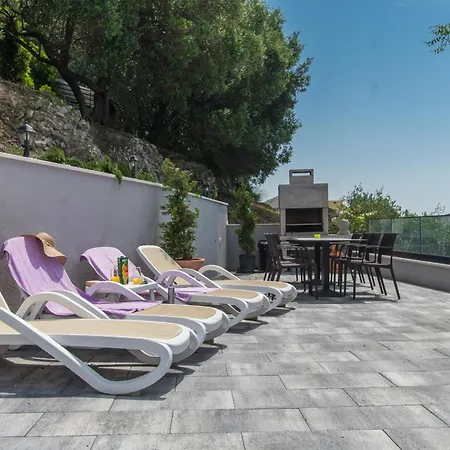 アパート Luxury Seaview Adriatic Pearl マカルスカ