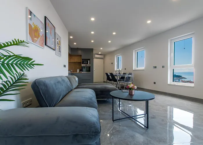 Luxury Seaview Adriatic Pearl Makarska